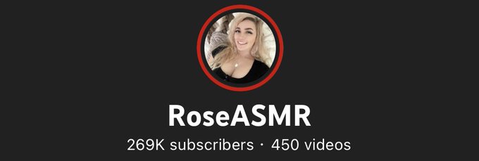 Watch RoseASMR's leaked NSFW photo on TwXstars