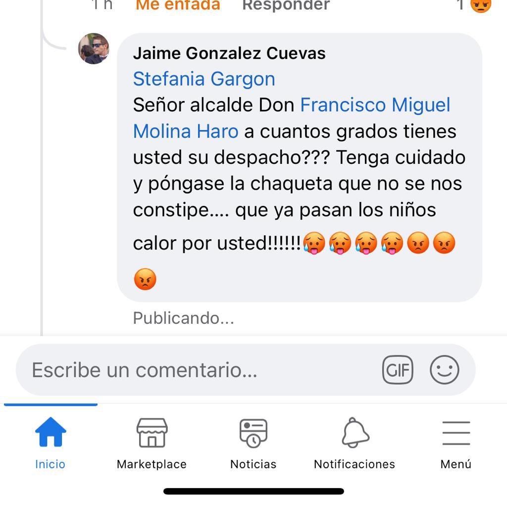 jaimegc85's tweet photo. @AytoBormujos @pacomolinaharo la verdad que vuestro community manager deja bastante que desear solo por comentar la ineficacia y la mala gestión que se está haciendo en el colegio Clara Campoamor borráis el cometario??? invertir el dinero en otra cosa mejo https://t.co/YVtK1LN3ML