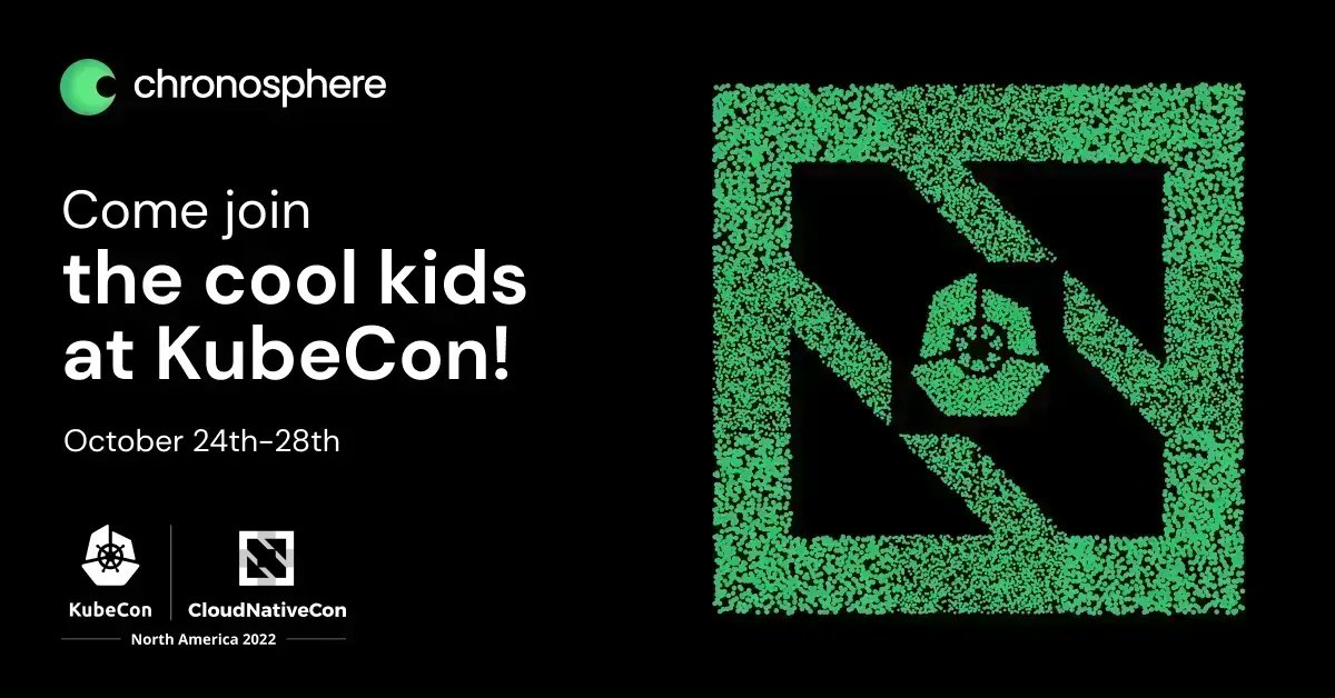 chronosphereio's tweet photo. We're just one month away from #KubeCon + #CloudNativeCon in Detroit, MI! See Chronosphere in action at booth #G15 and learn how you can level up cloud native #observability. Plus, we'll be giving away tons of great swag and prizes. Learn more here: https://t.co/oRn7OC0yym https://t.co/AneO9ddxtG