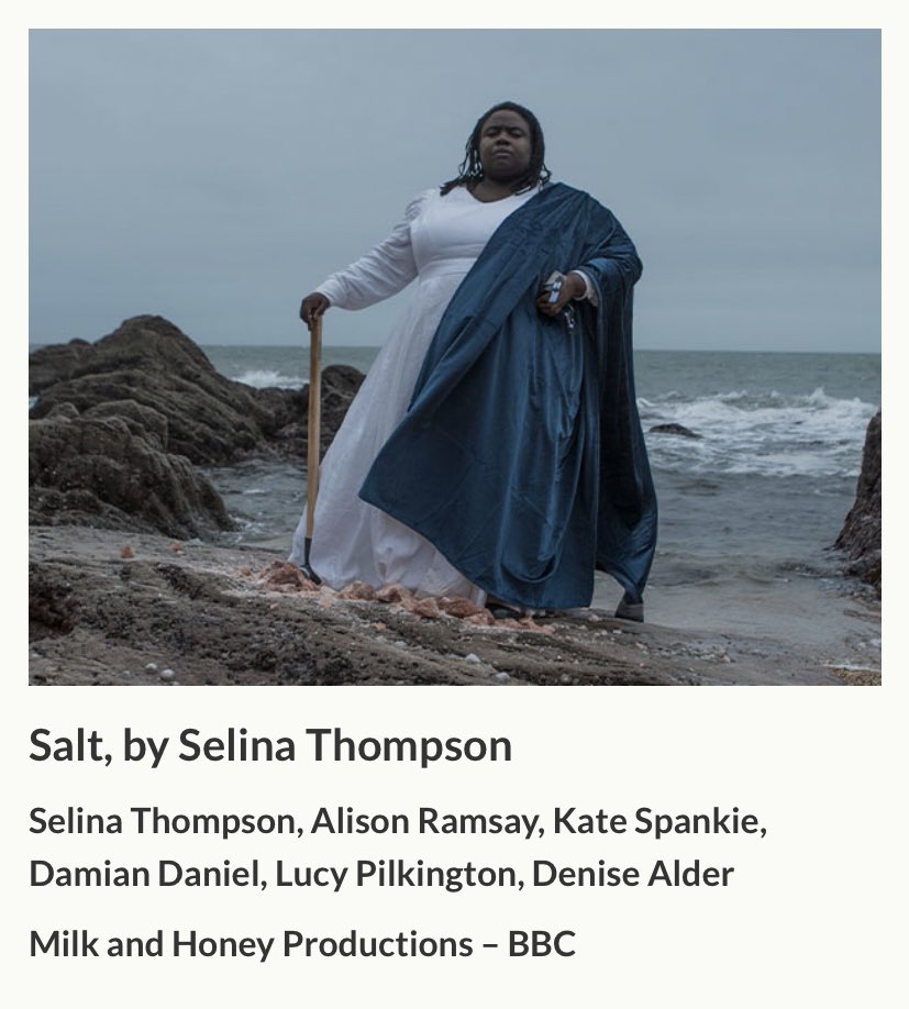 Kate Spankie (@katespankie) on Twitter photo ‘Salt’ is nominated for a Grierson award! Best arts doc 🙌🏼 ‘Salt’ is nominated for a Grierson award! Best arts doc 🙌🏼