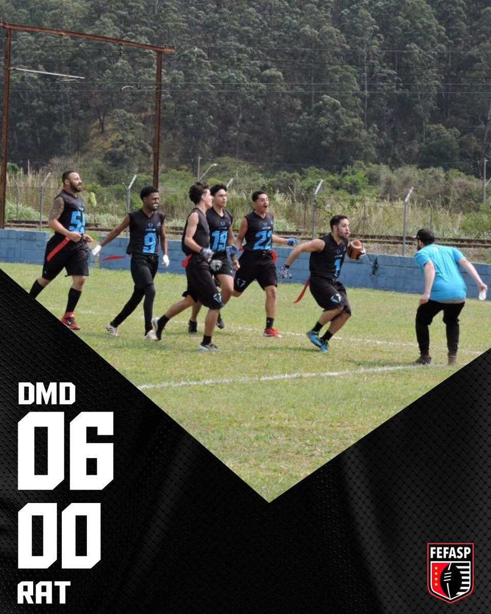 ddiamondfa's tweet photo. Esse é o placar final do nosso último jogo, contra o Poli Rats.
A defesa foi dominante a partida inteira, e garantiu a vitória com uma pick-6!
.
#DiademaDiamond #SomosDiamond💎 #FEFASP https://t.co/9YrKCvHCVw
