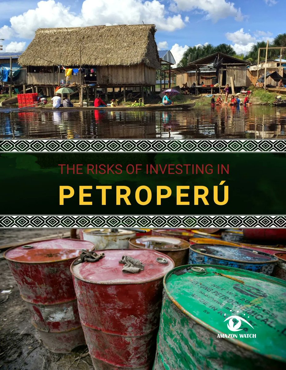 EcoDivaNomi's tweet photo. The Risks of Investing in #Petroperu
Petroperú is known to be a poorly managed company that has seen significant community opposition and social conflicts due to the large #environmental liabilities its #oiloperations have caused.
Read more https://t.co/gxvHxosxs1
#oilandgas https://t.co/vu6zrx9PV9