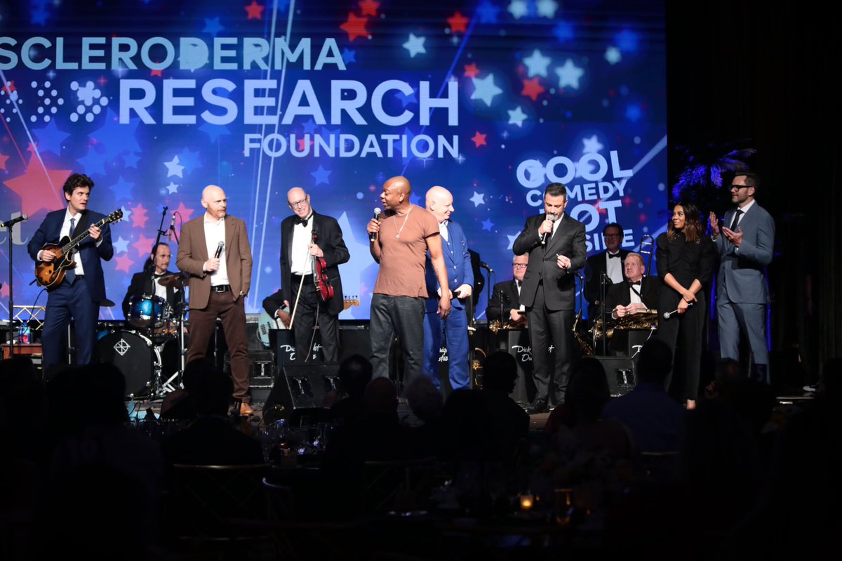 SRFCure (@srfcure) on Twitter photo Incredible news—last night we raised more than $1.2 MILLION for #scleroderma research at #CoolComedyHotCuisine, a Tribute to #BobSaget. 🙌
Thank you to all of our donors & to our hosts—@JimmyKimmel, <a href="/JohnMayer/">John Mayer</a>, and @TheRealJeffreyRoss—and EVERYONE involved. Incredible news—last night we raised more than $1.2 MILLION for #scleroderma research at #CoolComedyHotCuisine, a Tribute to #BobSaget. 🙌
Thank you to all of our donors & to our hosts—@JimmyKimmel, <a href="/JohnMayer/">John Mayer</a>, and @TheRealJeffreyRoss—and EVERYONE involved.