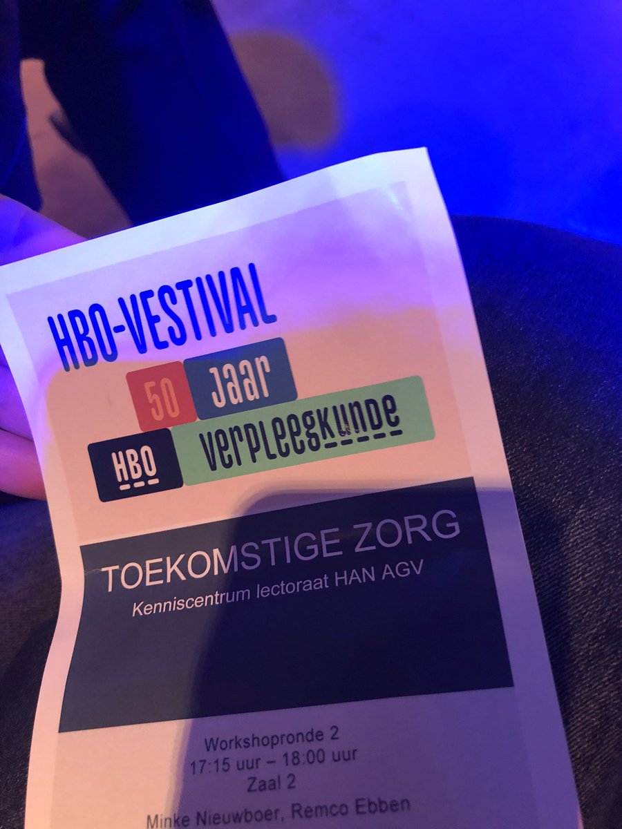 Jokekoers's tweet photo. De dag dat ik afscheid heb genomen van mijn werk als verpleegkundige een feestje #HBO-Vestival. Dat is mooi afsluiten!Gezellig, interessant en mooie gesprekken. https://t.co/4Mv2Q5HePh