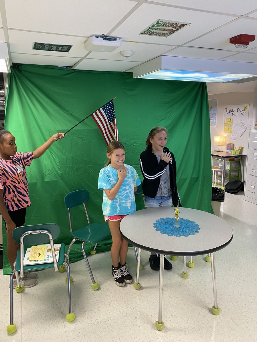 Rodgers_Reads's tweet photo. Our first broadcast in many years airs tomorrow! Grateful for my better half @tmulvey5, and the best crew of 5th graders who are making it happen! https://t.co/Twqg6bq02v