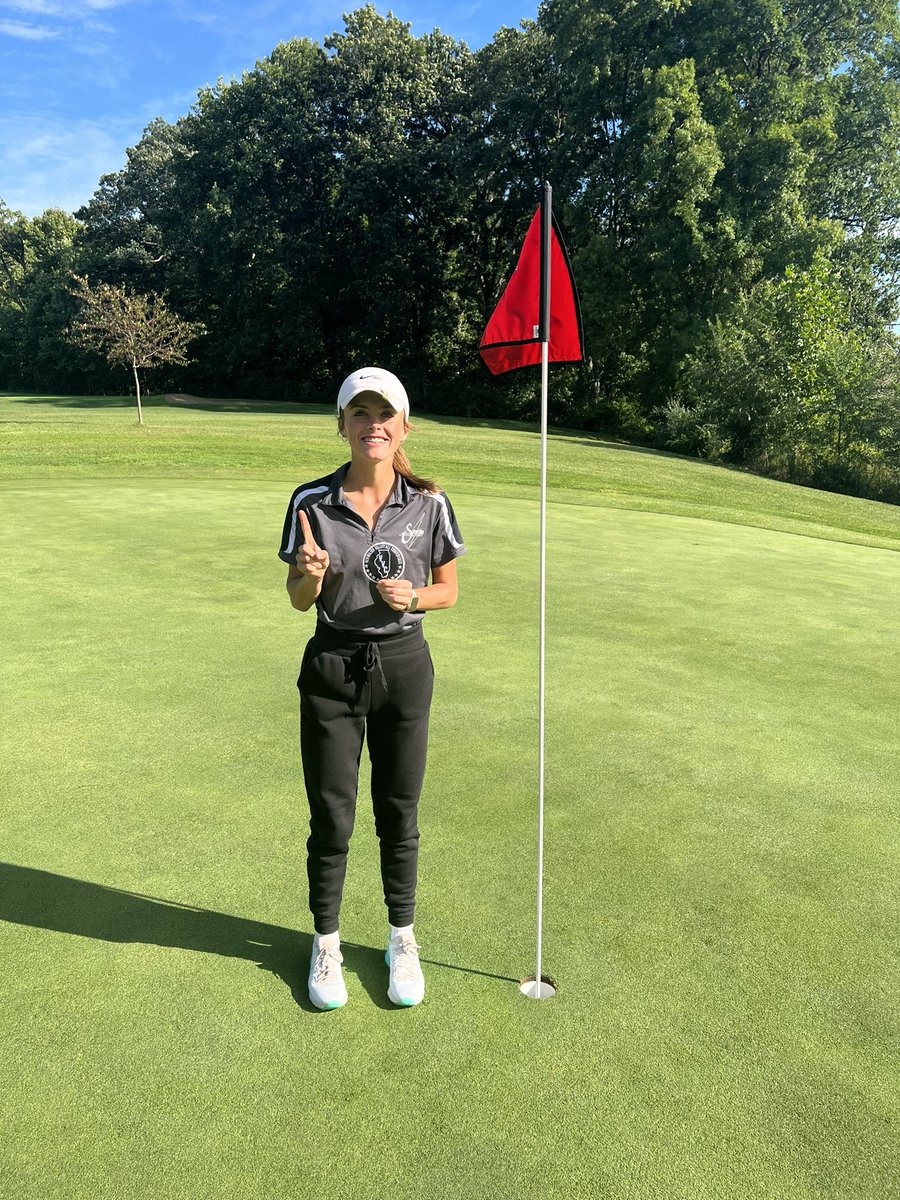 What a day for Amelia Birge, she just shot a personal record 79 for 18 holes!That was good enough to make her a 2x conference champion! I was told that a 79 is a conference meet record but still need to double check. <a href="/SaltFork_HS/">Salt Fork H.S.</a> @SaltFork_AD <a href="/Amelia94704841/">milly</a>
