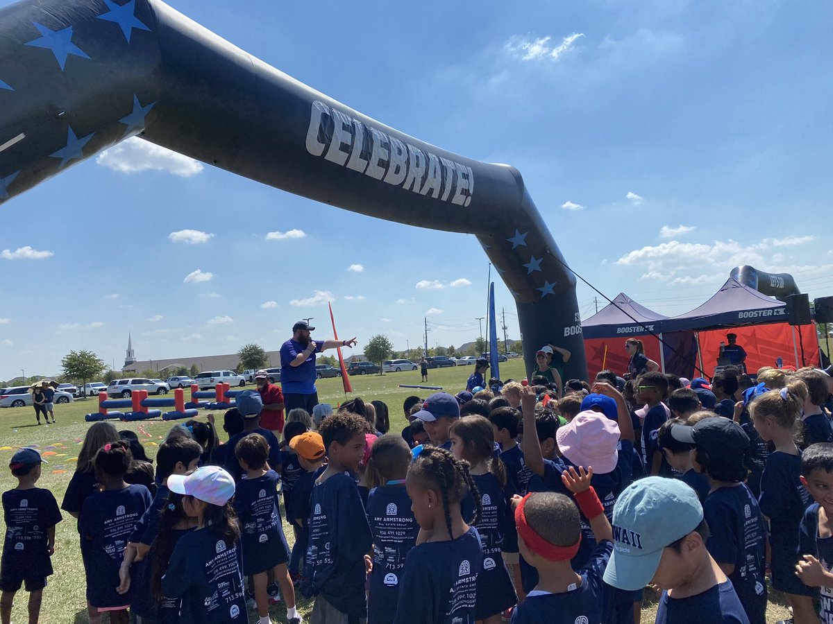 The Folks Firetrucks had a great time at the boosterthon today!!! <a href="/CFISDWells/">Wells Elementary</a>