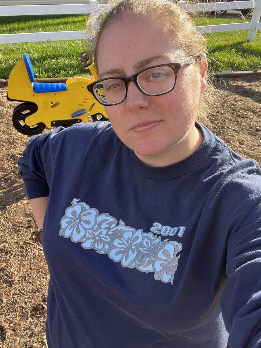 Dress like you were in high school spirit day so I pulled out my class shirt from junior year’s pep rally before the QHS annual turkey day game. Class officers just put our year and that 1999 aloha style. Where’s my puka shell necklace? <a href="/Westlake_HS/">Westlake High School</a>