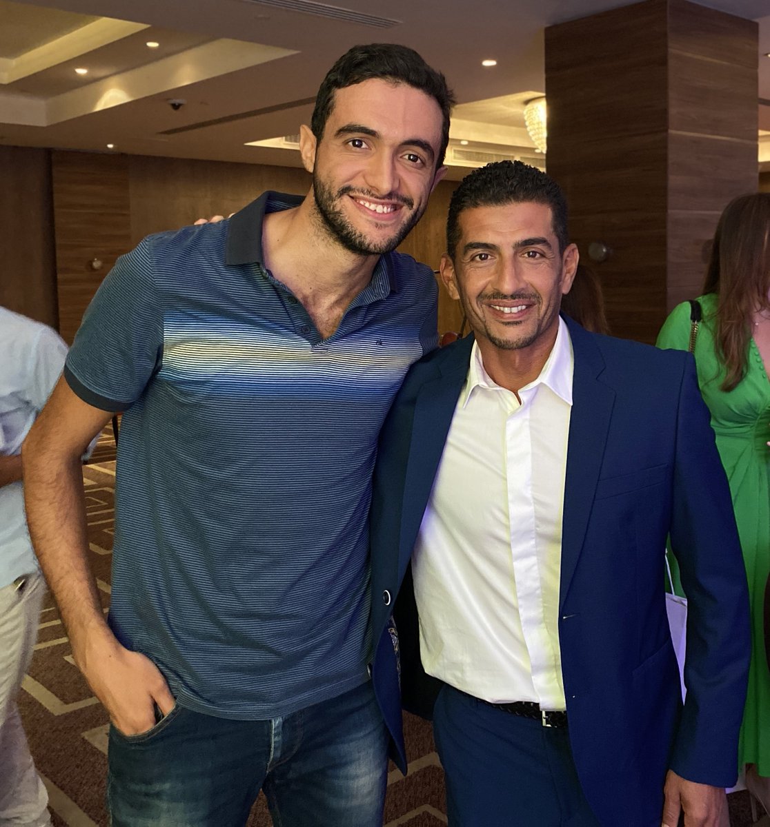 ThabetKrir's tweet photo. Feeling above the clouds, meeting up with iconic World #2 @Ons_Jabeur , and all her incredible team while covering The Press Conference ahead of The @WTA 250-series @Jasmin_open in Monastir, Tunisia. ๐ฅ
Let's go crowded & #ONStoppable. ๐
๐๏ธ https://t.co/uGLjGwRBnV
#Jasminopen https://t.co/UzuWOGqP9M