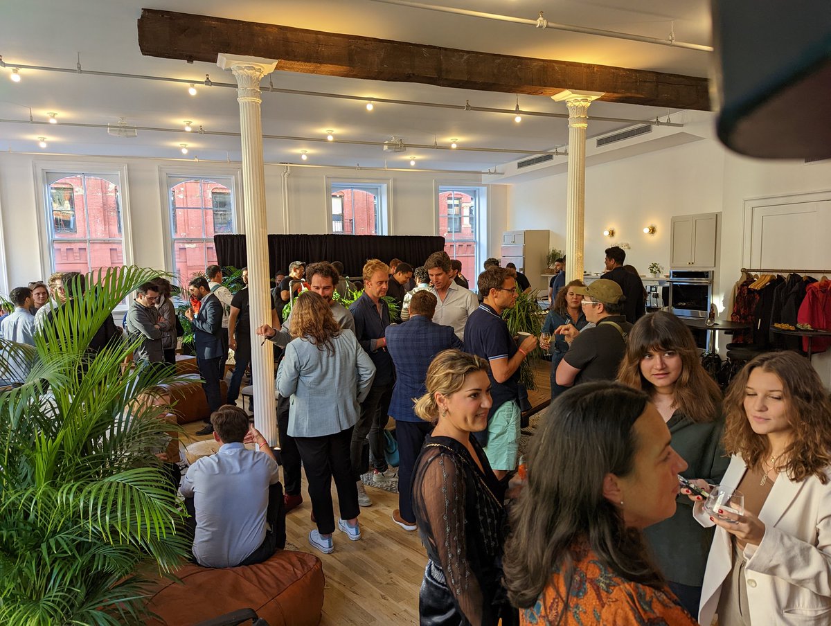 ReFi vibes at the NY Celo Salon right now. Excited for the upcoming programming over the next few days.