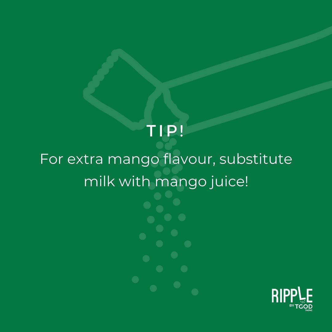 get_ripple's tweet photo. Transport yourself to the tropics with this super easy and addictive mango smoothie #RippleRecipe 🥭 

Dairy-free? Swap out the milk + yogurt for your favourite dairy-free substitutes! https://t.co/WDGfGaYCj1