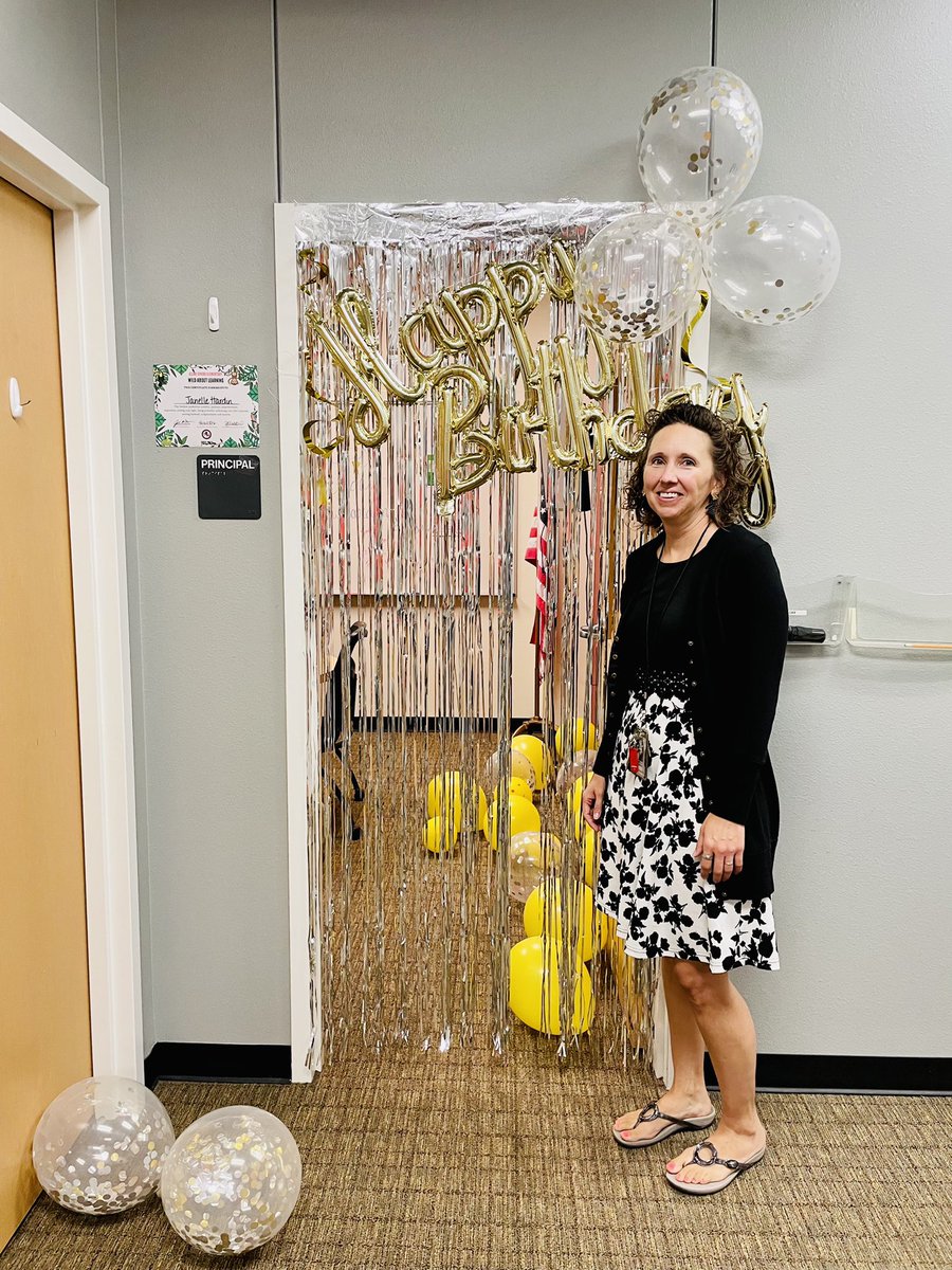 Happy birthday to our fearless leader <a href="/JanelleMHardin/">Janelle Hardin</a> Your CSES family hopes your day is filled with lots of love and laughter! May all of your birthday wishes come true! <a href="/MenchacaTrish/">Trish</a> <a href="/ClearElementary/">Clear Spring Elementary</a>
