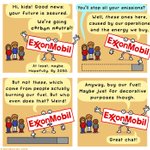 Photo by a climate change comic (@climate_comic)