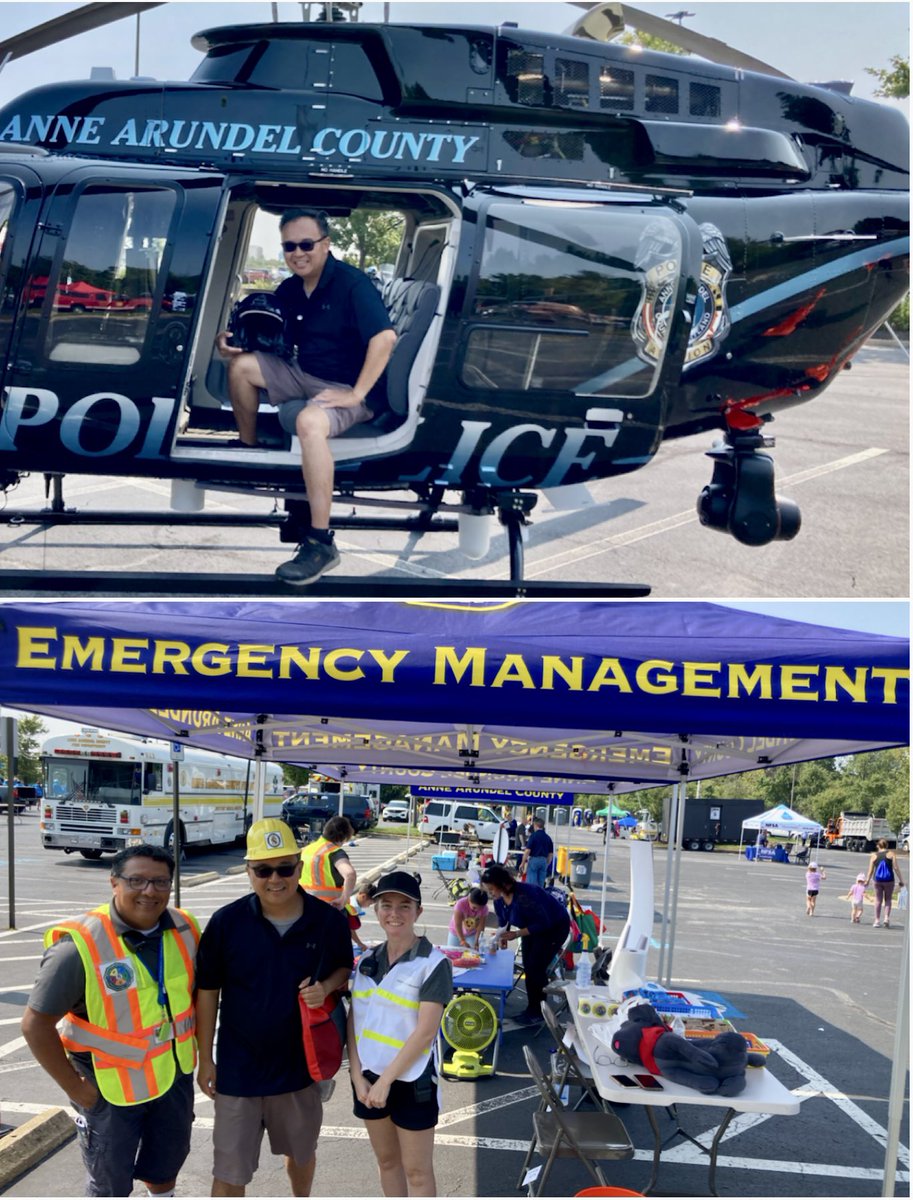 marksoochang's tweet photo. During this past weekend, .@AACO_OEM hosted their annual Emergency Preparedness Expo @ArundelMills.  As with each year, the event was a fun and informative outreach to residents on preparing for emergencies. https://t.co/y3HLSEfGBl