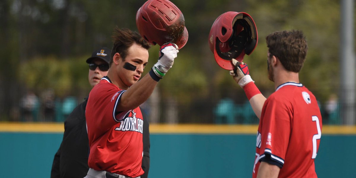 d1baseball's tweet photo. #62 | 𝗗𝟭𝗕𝗮𝘀𝗲𝗯𝗮𝗹𝗹 𝗧𝗼𝗽 𝟭𝟬𝟬 𝗣𝗿𝗼𝗴𝗿𝗮𝗺𝘀
@SouthAlabamaBSB

The Jaguars have a rich baseball tradition, and few schools considered ‘high mid-majors’ care more about college baseball than these guys.

🔗 https://t.co/MXS26casE0 https://t.co/5OnatWy8na