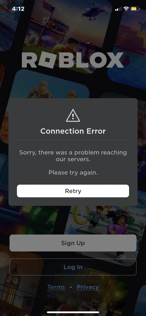ipsBobux's tweet photo. #RobloxDown 😵‍💫😭 https://t.co/DN8v0m2YKU