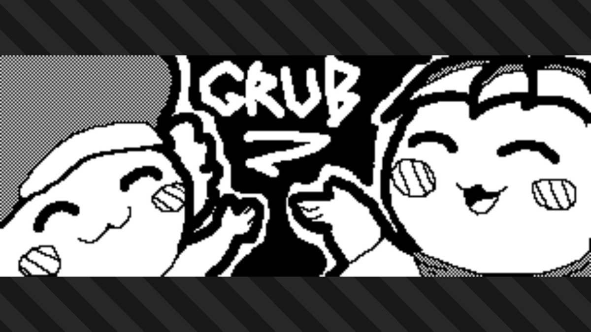FinndHope's tweet photo. my first splatfest art, hamburgermon and potatomon love the grub https://t.co/Q1hqHzw1Wv
