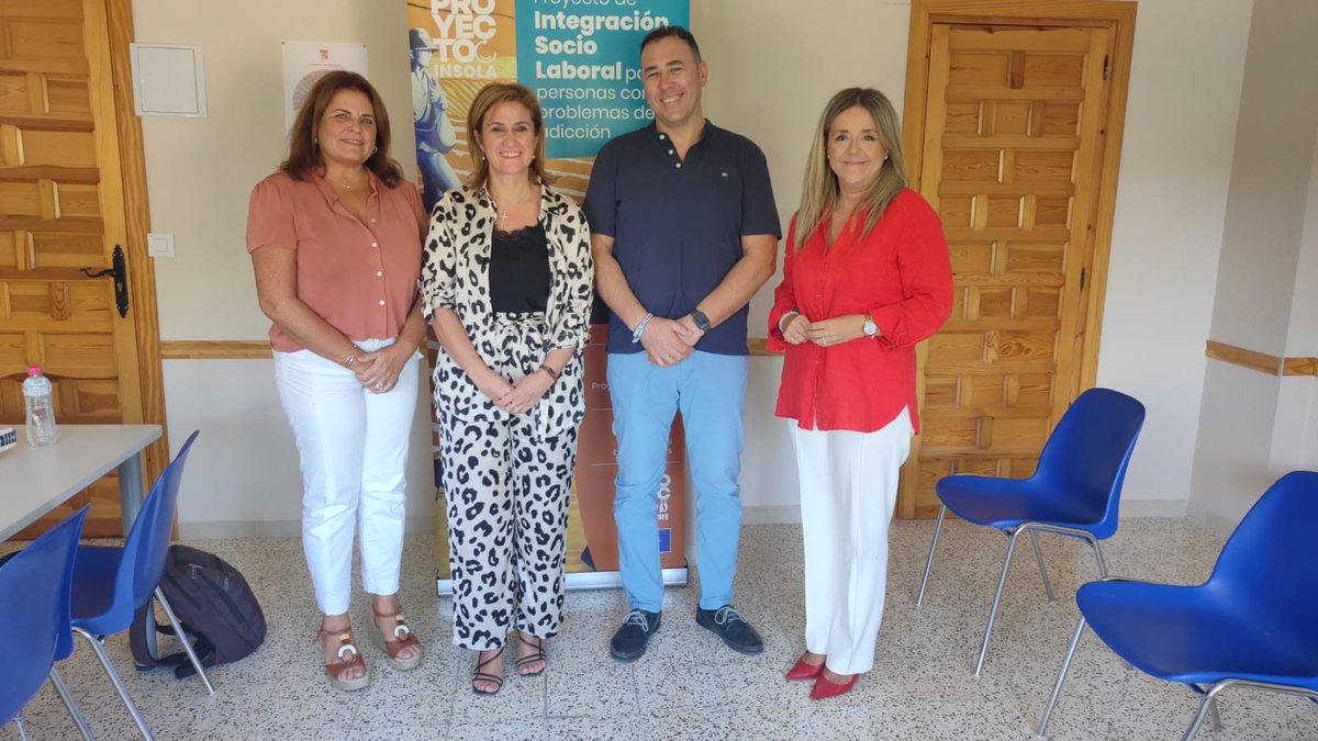 Las adicciones son una prioridad para nuestra consejería de Salud y Consumo .
#ProyectoHombre
