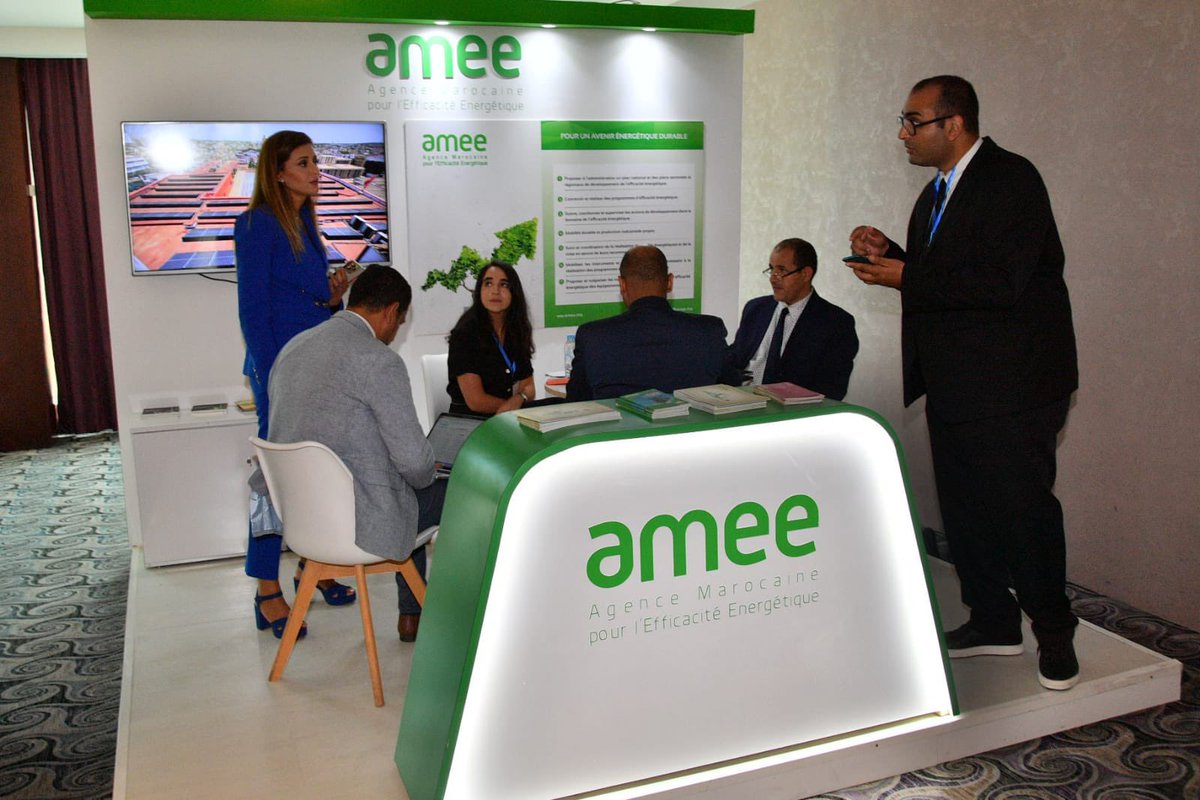 AMEEOFFICIEL's tweet photo. Sous le Haut patronage de Sa Majesté le Roi Mohammed VI, #AMEE, #AMPF et @AobGroup organisent la 7ème édition des Rencontres Africaines de l'Efficacité Énergétique, avec comme thème cette année:le #Froid dans le Développement Durable.Cet événement est soutenu par @RCREEE @ademe https://t.co/PGiimlk9z2