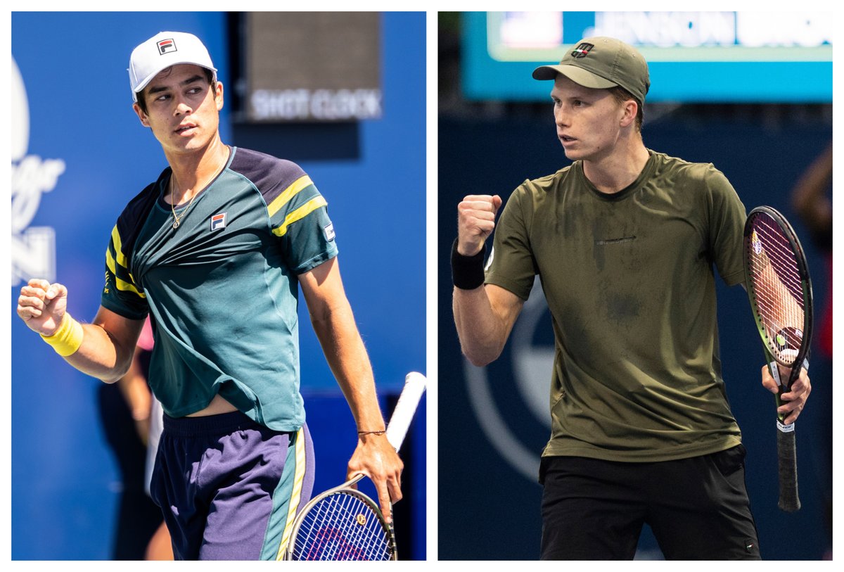 JFredSidhu's tweet photo. What a match @BarnesYTSD! Americans @mackiemacster &amp; @Jensonbrooksby1 going three sets at San Diego Open @atptour 250. Live Scoring: https://t.co/gHJBwXhckn https://t.co/bEQEcE0G4m