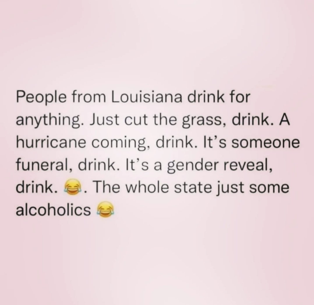 We'll drink to that. Salud 🍻

#NewOrleans #NeutralNews #NOLA #Louisiana