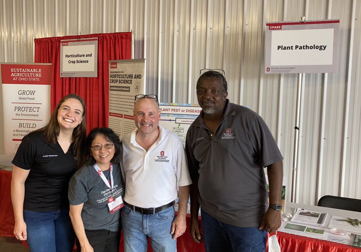 OSUPlantPath's tweet photo. Great to be at Farm Science Review! #FSR22 https://t.co/GjMHzvaz2q