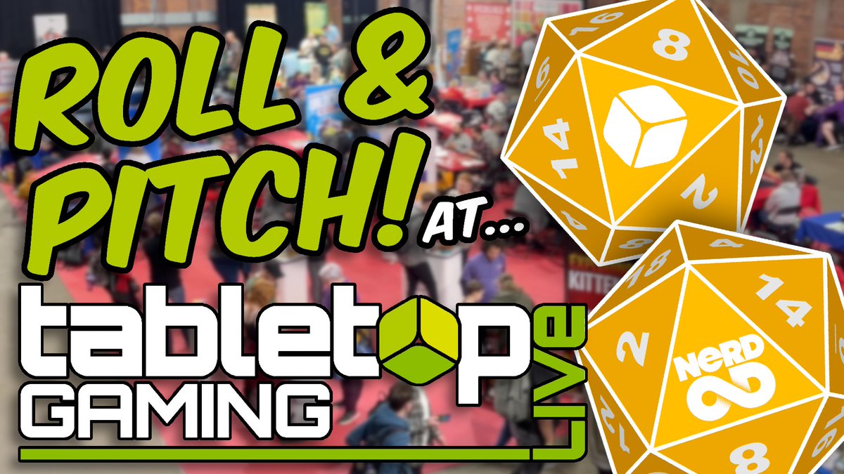 We asked the exhibitors at #TabletopGamingLive to roll our dice to find out how long they had to pitch us their games! Who rolled nat 20s &amp; who were cursed with 1s?! Watch and find out!

▶️ youtu.be/arsXew0Z23Y

<a href="/TabletopMag/">Tabletop Gaming Magazine🎲</a> #TabletopGaming #D20 #TabletopGamingMagazine