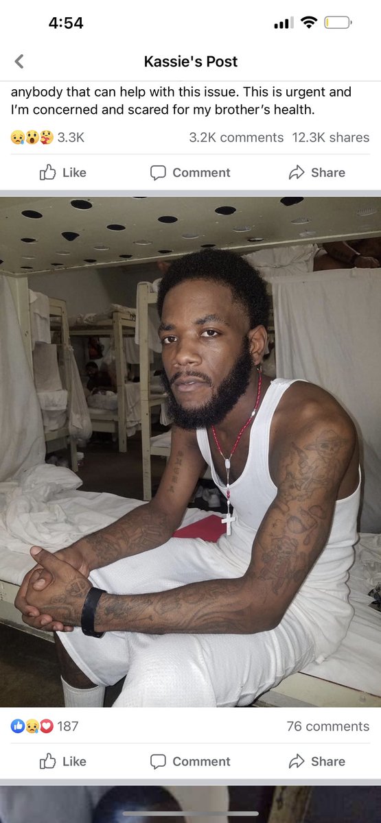 DaKuntEmpress's tweet image. Y’all this lady’s brother is literally in prison dying and they are hanging up on her and avoiding them in every way possible…spread TS NOW