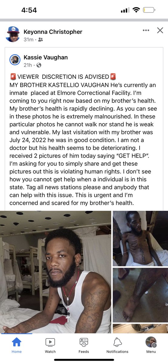 DaKuntEmpress's tweet image. Y’all this lady’s brother is literally in prison dying and they are hanging up on her and avoiding them in every way possible…spread TS NOW