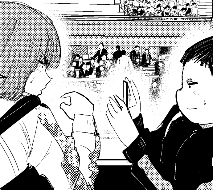 188話。今(先)週のお気に入りコマ。
再戦。
#もういっぽん 