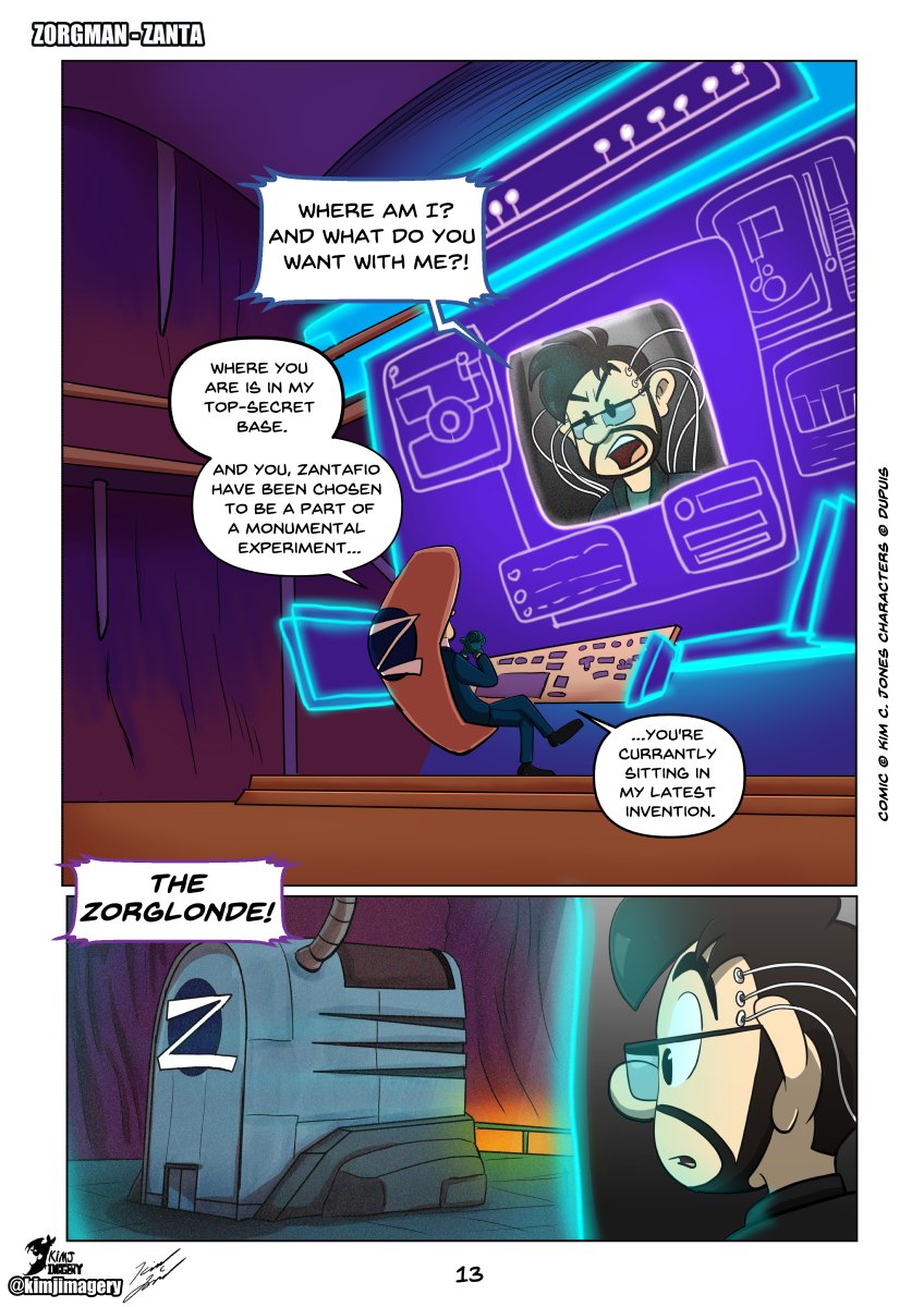 KimJImagery's tweet photo. My favorite sequence in the comic.
#spirouetfantasio #webcommic #zorgulb #zantafio #comic #fancomic https://t.co/CGNQ29w3tp