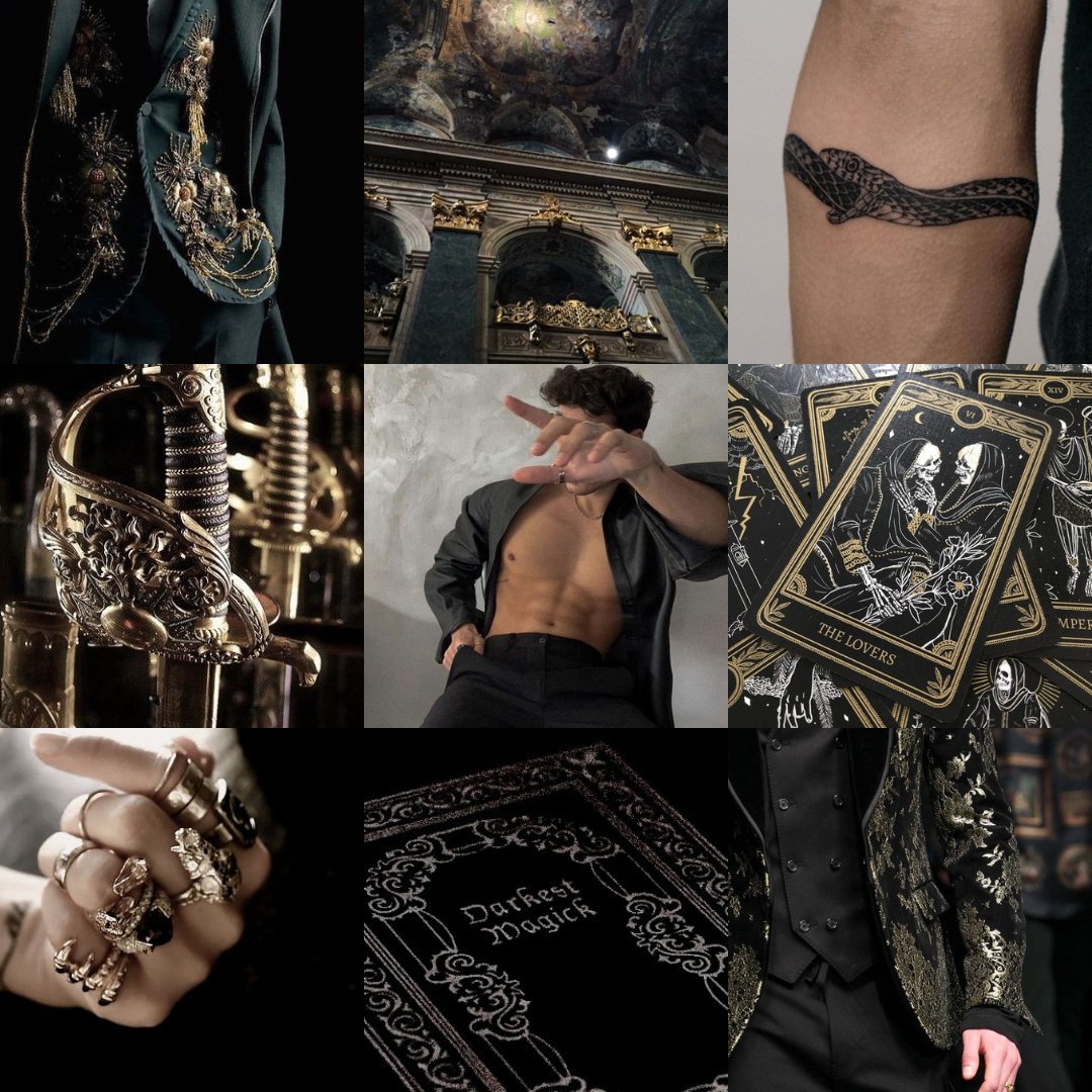 sillareynir's tweet image. wrath and emilia, king and queen of hell