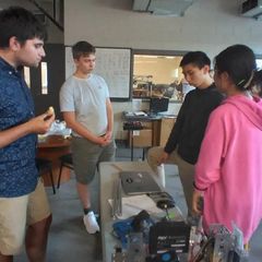 WiscoRobotics's tweet image. Work has started on the new game! We are currently brainstorming and working on a game strategy for the circuit.