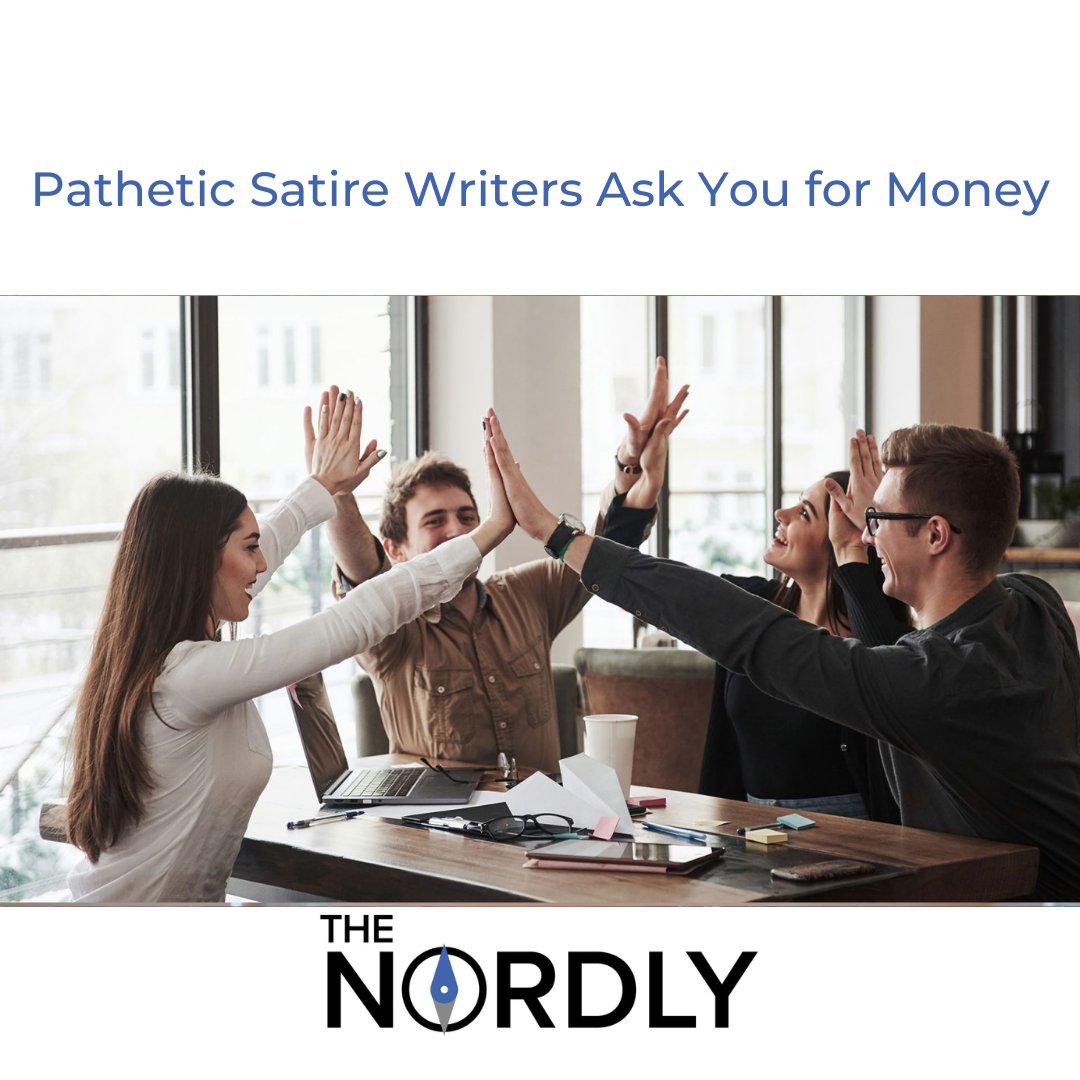 Pathetic Satire Writers Ask You for Money buff.ly/3S79k42