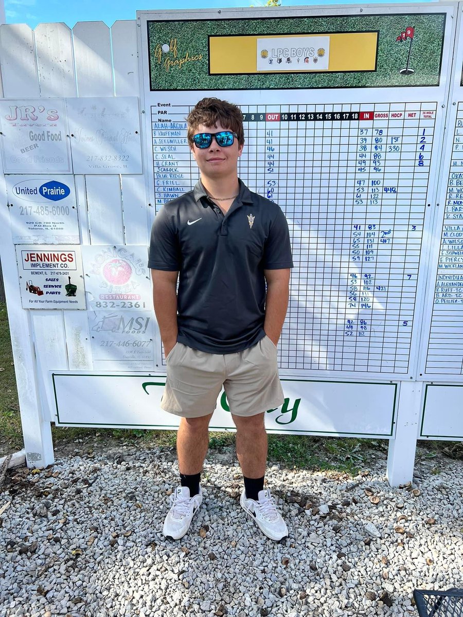GolfVghs's tweet photo. What a day for golf! Congrats to these girls for placing 2nd overall as a team! Ella Schweighart places 4th and Maci placed 6th overall for girls and making all-conference. Congrats to Gavin Kiser for playing 7th overall and making all-conference. @VGBlueDevils @ngpreps https://t.co/a4ClSMAIYW