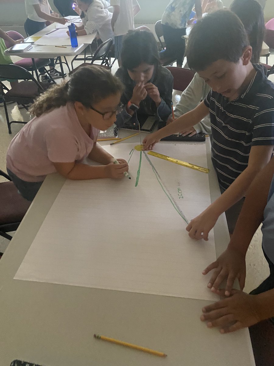 QRS_Marty's tweet photo. Scientists observed how the angel of the Sun affects the length of a shadow. Ask your child about their findings!#qrspride https://t.co/Q4uLO1kO4Q