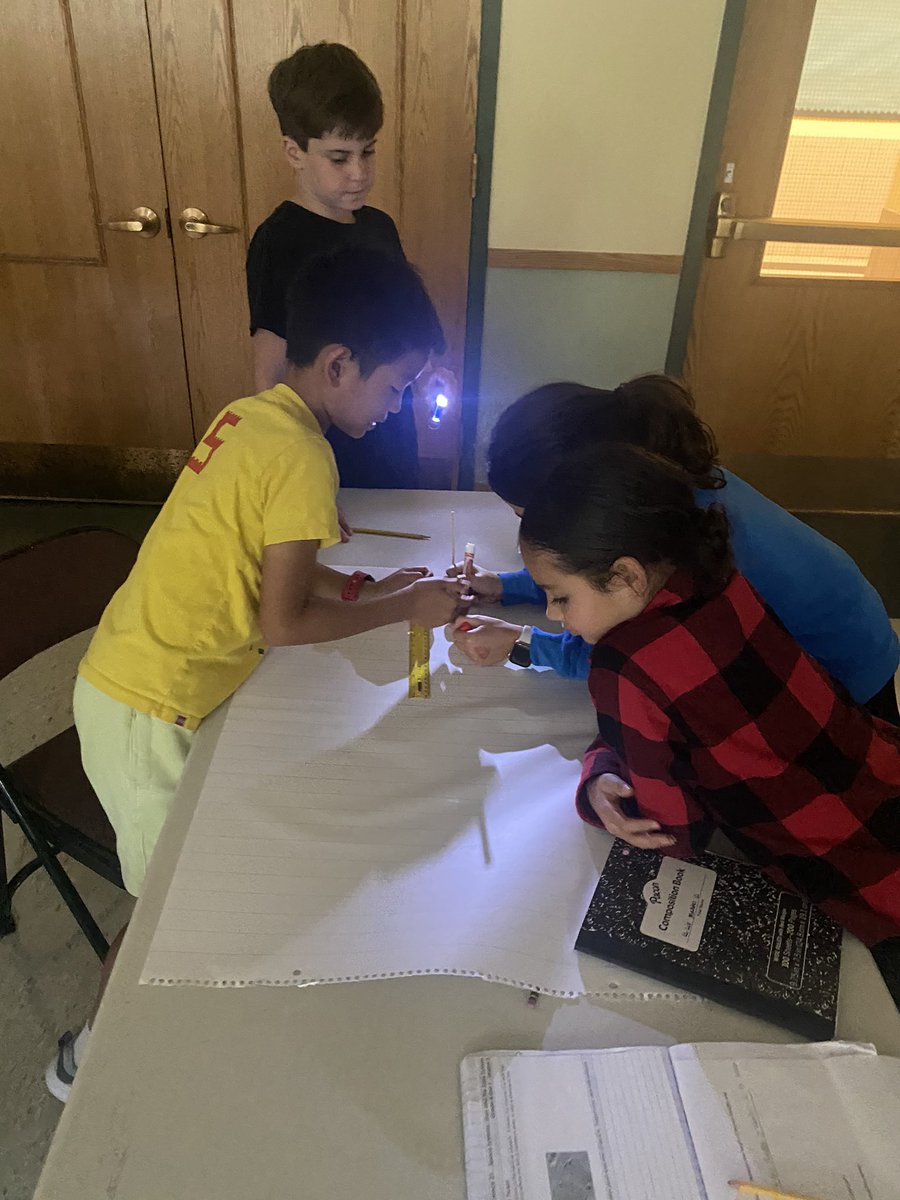 QRS_Marty's tweet photo. Scientists observed how the angel of the Sun affects the length of a shadow. Ask your child about their findings!#qrspride https://t.co/Q4uLO1kO4Q