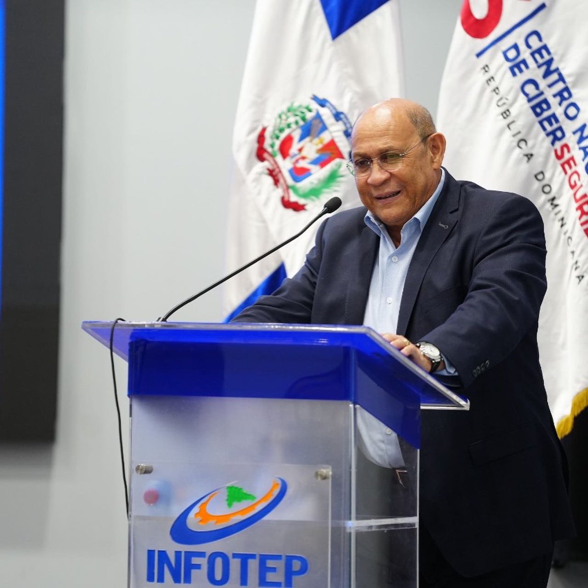 InfotepRD's tweet photo. #INFOTEP y el Centro Nacional de Ciberseguridad (CNCS) firmaron un acuerdo con el objetivo de impulsar desde sus respectivos ámbitos de competencia institucional, una cultura nacional de ciberseguridad que se fundamente en la protección efectiva del Estado dominicano. https://t.co/00O23ESiIJ