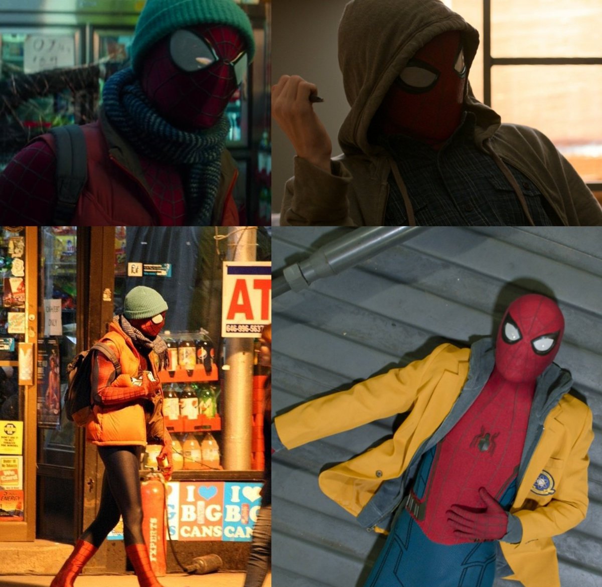 RT @spideygifs: I love when Spider-Man wears clothes over his suit https://t.co/Y4ryjhmqV7