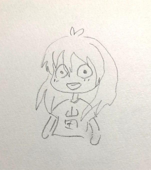 #このタグを見た人はラフ画とその完成絵を見せる

こーゆー場合もある(ΦωΦ)

山田(仮)さん描いたの 