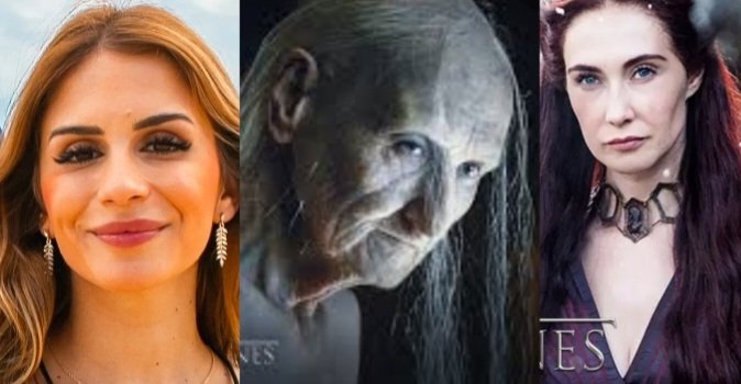 troleeitor's tweet photo. Pues chico, yo creo que Sara de #LaIslaDeLasTentaciones1 es #Melissandre de #juegodetronos
Esperad a que se quite el collar y veréis que de 23 años NADA.
#LaIslaDeLasTentaciones https://t.co/8vXrLvtxEo