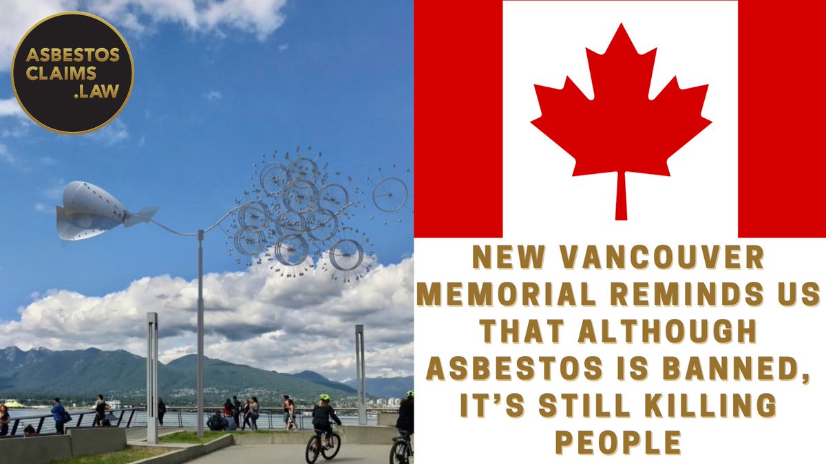Well done, Vancouver. A sculpture was dedicated this week to the 1000s who have died from asbestos exposure. I applaud our friends to the north. Since 2000, asbestos has been responsible for one-third of all Canadian work-related deaths!

#Vancouver #asbestosmemorial #publicart