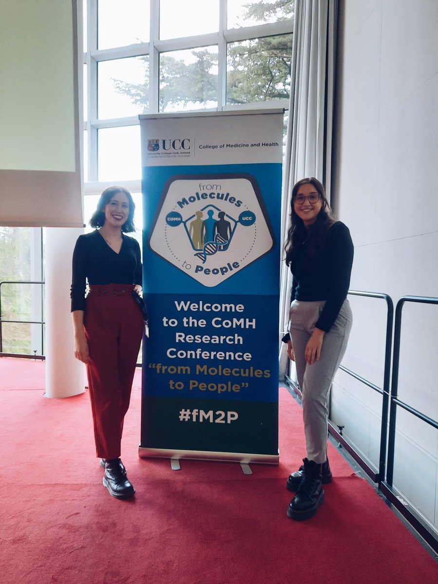 Cristinacuestam's tweet image. Very happy to have been able to attend the #fM2P organized by @UCCMedHealth and have been able to discuss research findings with other early career researchers, such as @_patriciaflynn_, mid career researchers and principal investigators.