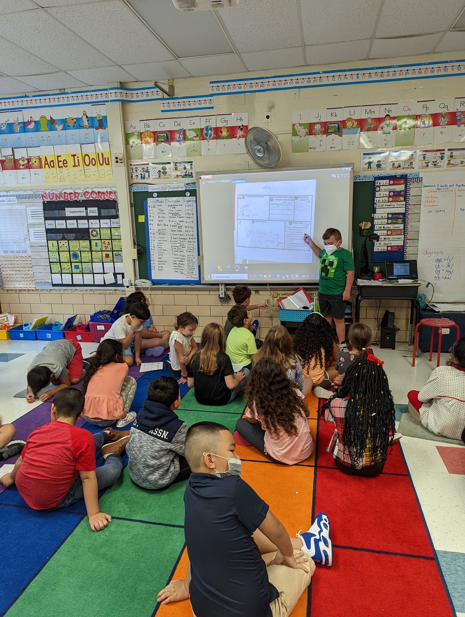 jruppert_2's tweet photo. Students shared their strategies for solving word problems in a math forum! @canstafford @NorwoodES https://t.co/atIm7JT7tf