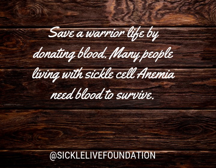 Sicklelive's tweet photo. #sicklecellawarenessmonth
 #sicklecelldisease 
 #sicklecellwarrior 
#sicklecell 
 #SickleliveFoundation
 #SickleCellCelebs
#DrTee
 #KnowYourGenotype
 #BreakTheSicklecycle
 #BeSickleSmart https://t.co/lZEXt8kVuJ