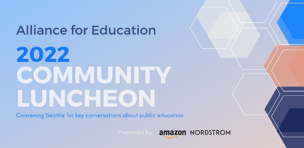 Alliance4Ed's tweet photo. We're excited to again host a community luncheon convening #Seattle for key conversations about public education. Registration is still open to attend and hear from a panel on how we can increase educator diversity: https://t.co/wnILW2bIJ3 https://t.co/JSRvhszccL