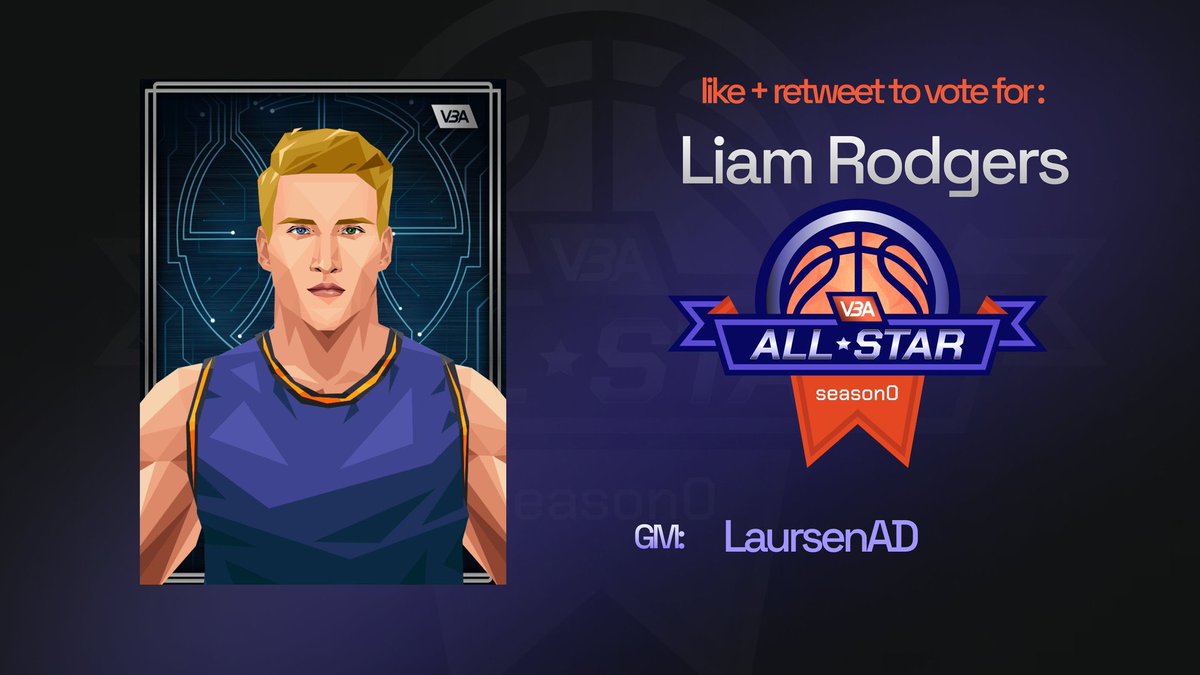 LaursenAD's tweet photo. As a hardworking underdog, Liam would never vote for himself. That’s why I’m campaigning for him to be in the #VBAAllStar Game. He’s a a bonafide ⭐️

Likes and especially RTs will count as votes to get him in! @vbagame https://t.co/n5fPbIjHtT