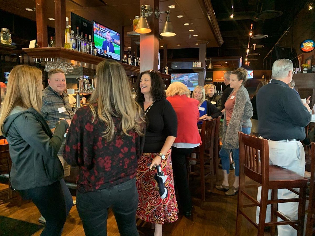 SolonChamberOH's tweet photo. Thank you to @MyRustyBucket for hosting Solon Chamberโs โAfter Hoursโ on the first windy day of autumn! Our members had a great time connecting in the fun tavern environment.
Join us again on October 4th when Rusty Bucket hosts โChamber Coffee!โ
#solonchamber #rustybucket https://t.co/1QcyNImonu