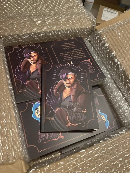 VOL 1 is here  They're /just/ a bit larger than a typical large manga size, and 90 pages! 