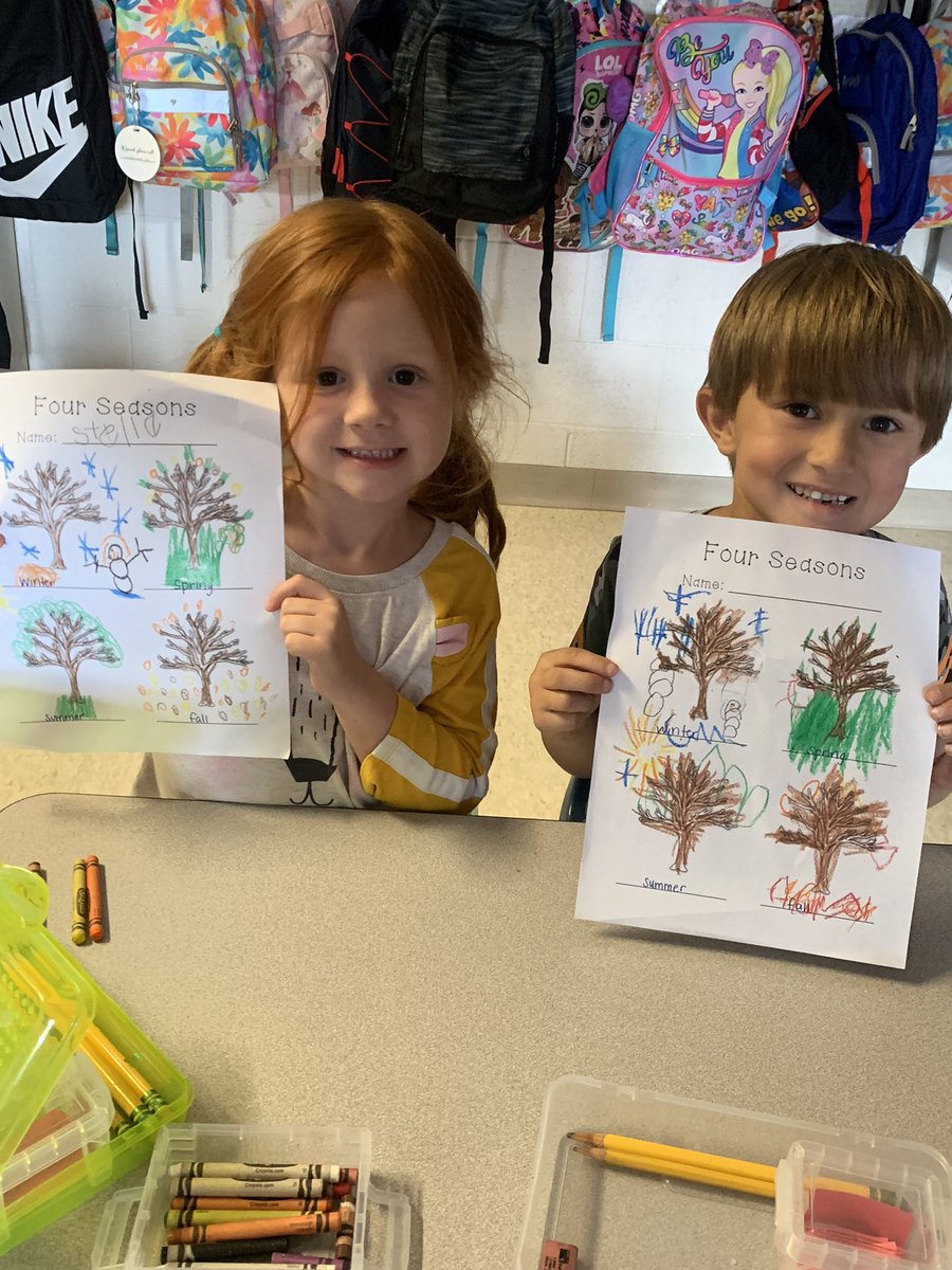 MrsLaneSMEK's tweet photo. Happy First Day of Fall!! These kindergarten cubs had fun learning all about the changes in seasons today! ๐๐๐#BecomeBelongBeNorthern #SMERides https://t.co/KuxcxCVBXF